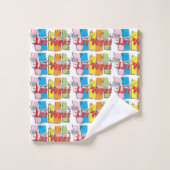 ラスベガスレトロ バスタオルセット (ウォッシュタオル)