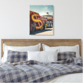 ラスベガスヴィンテージカジノサインキャンバス キャンバスプリント (インサイチュ (寝室))