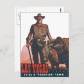 ラスベガスヴィンテージ旅行のポスターアートワーク ポストカード (正面/裏面)