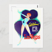 ラスベガスヴィンテージ旅行はがき ポストカード (正面/裏面)