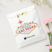 ラスベガス企業のイベントカスタムロゴ フェイバーバッグ (封をした状態)