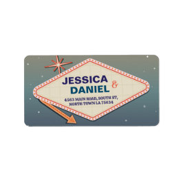 ラスベガス住所 シール結婚ズカジノ ラベル