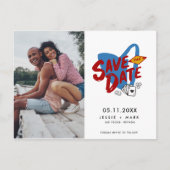 ラスベガス写真の日付の保存 案内ポストカード (正面)