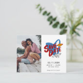 ラスベガス写真の日付の保存 案内ポストカード (スタンド正面)