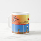 ラスベガス原子爆弾がコーヒーマグを爆発 コーヒーマグカップ (正面左)