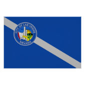 ラスベガス国旗の愛国的な壁のポスター ポスター (正面)