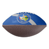 ラスベガス国旗を持つ愛国的なアメリカンフットボール アメリカンフットボール (回転270)