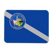 ラスベガス国旗を掲げたフレキシブルなフォトマグネット マグネット (横)