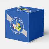 ラスベガス国旗を掲げた愛国的な優遇箱 フェイバーボックス (裏面サイド)