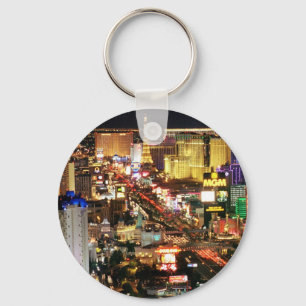 ラスベガス夜スカイラインKeychain キーホルダー