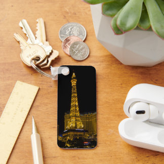 ラスベガス夜ボタン キーホルダー