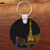 ラスベガス夜ボタン キーホルダー (正面)