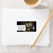 ラスベガス大通りストリップフォト ラベル (インサイチュ)