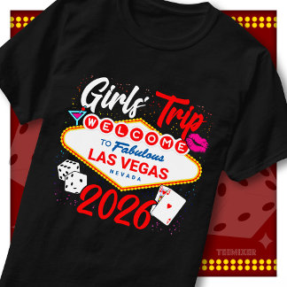 ラスベガス女子旅パーティー2026 Tシャツ