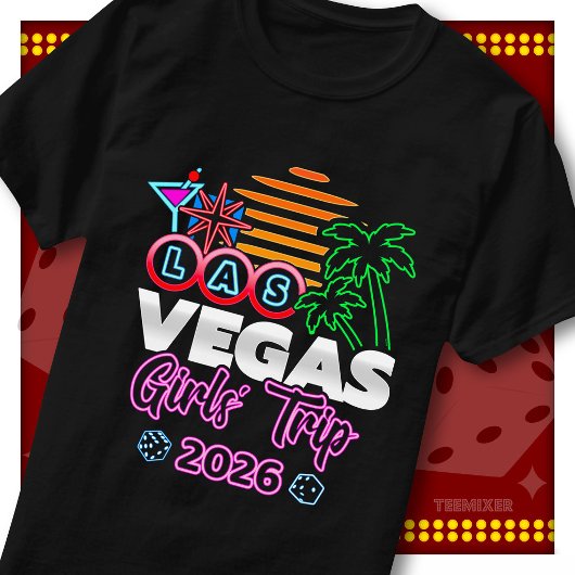 ラスベガス女子旅パーティー2026 Tシャツ
