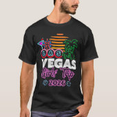 ラスベガス女子旅パーティー2026 Tシャツ (正面)