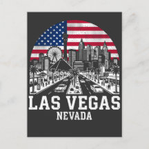 ラスベガス市ネバダアメリカ国旗