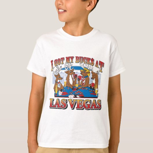 ラスベガス得で私のバックス Tシャツ (正面)