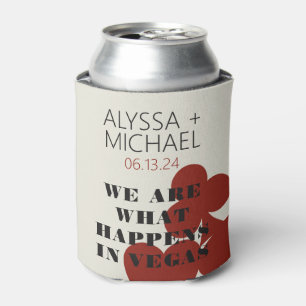 ラスベガス我々は何が起こるか結婚式の引き出物 缶クーラー
