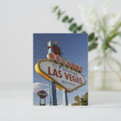 ラスベガス旅行はがき ポストカード (スタンド正面)