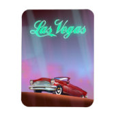 ラスベガス旅行ポスター ポストカード マグネット (縦)