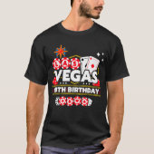 ラスベガス旅行90歳の誕生日パーティースクワッド Tシャツ (正面)