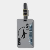 ラスベガス旅行 ラゲッジタグ (正面縦)