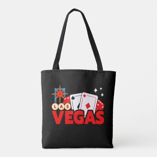 ラスベガス旅行 – 素敵なラスベガスへようこそ トートバッグ (裏面)