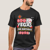 ラスベガス旅行 22歳の誕生日パーティースコードクルー Tシャツ (正面)