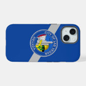 ラスベガス旗のApple iPhone 15 Case-Mate 15ケース (裏面横)