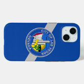 ラスベガス旗のApple iPhone 15 Case-Mate iPhoneケース (裏面 (横))