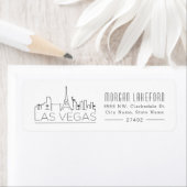 ラスベガス様式化スカイライン | ラベル (インサイチュ)