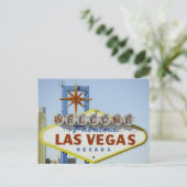 ラスベガス標識昼間 ポストカード (スタンド正面)