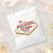 ラスベガス汚い誕生日パーティーのマッカスタムチング フェイバーバッグ (クリップ留めされた状態)