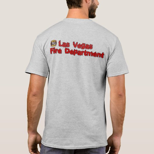 ラスベガス消防署 Tシャツ (裏面)