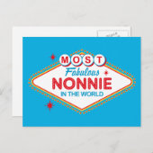 ラスベガス素晴らしいノニーポストカード ポストカード (正面/裏面)