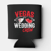 ラスベガス結婚したで – ベガスウェディングパーティー 缶クーラー (裏面)