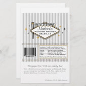 ラスベガス結婚のキャンディーラッパー (正面/裏面)