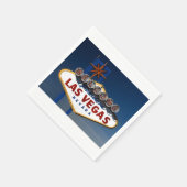 ラスベガス結婚のサインデイ紙ナプキンス スタンダードカクテルナプキン (角)