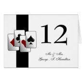 ラスベガス結婚のテーブル番号 (正面横)