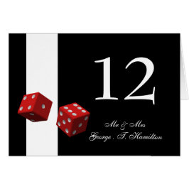 ラスベガス結婚のテーブル番号