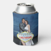 ラスベガス結婚の写真クーラーボックス 缶クーラー (缶裏面)