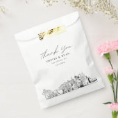 ラスベガス結婚の好意パーソナライズされたバッグ フェイバーバッグ (封をした状態)