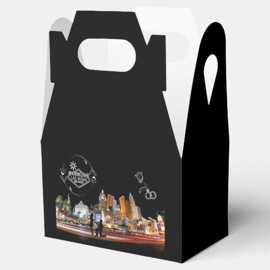 ラスベガス結婚の好意ボックスに フェイバーボックス (オープン)