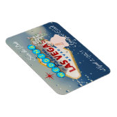 ラスベガス結婚の柔軟なフォトマグネット マグネット (右側)