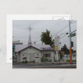 ラスベガス結婚の礼拝堂はがき ポストカード (正面/裏面)