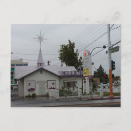 ラスベガス結婚の礼拝堂はがき ポストカード