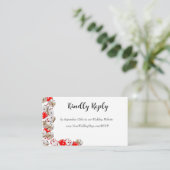 ラスベガス結婚の返信カード エンクロージャーカード (スタンド正面)