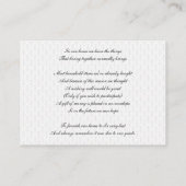 ラスベガス結婚の願い井戸のカード エンクロージャーカード (裏面)