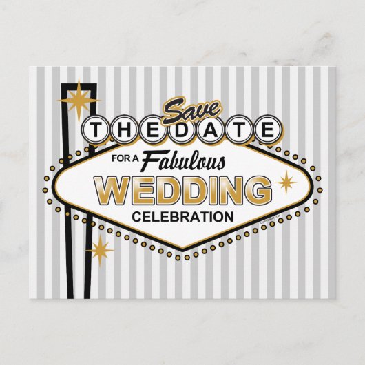 ラスベガス結婚のSTDポストカード 案内ポストカード (正面)